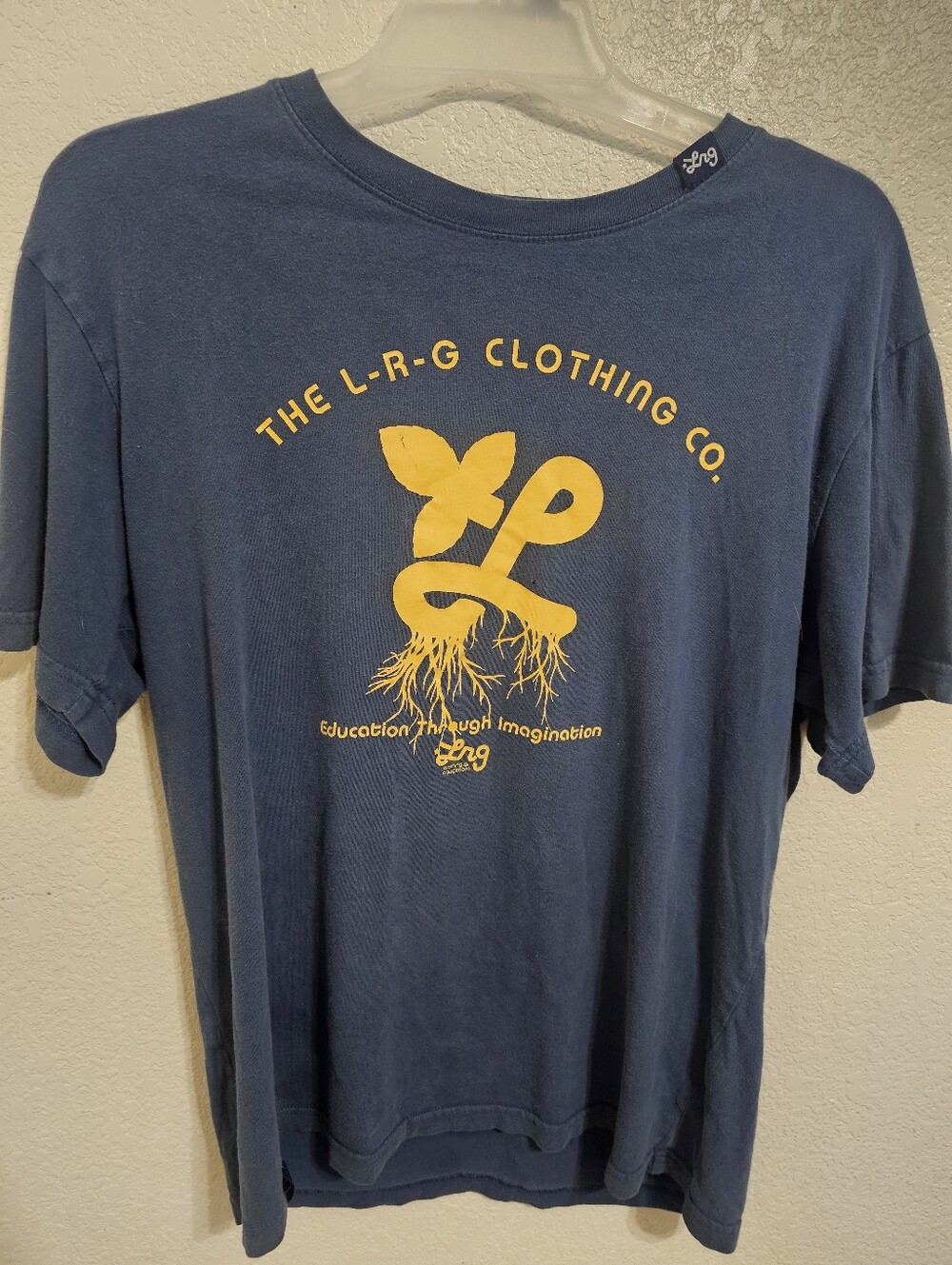 LRG Lifted Research Group Blue T Shirt